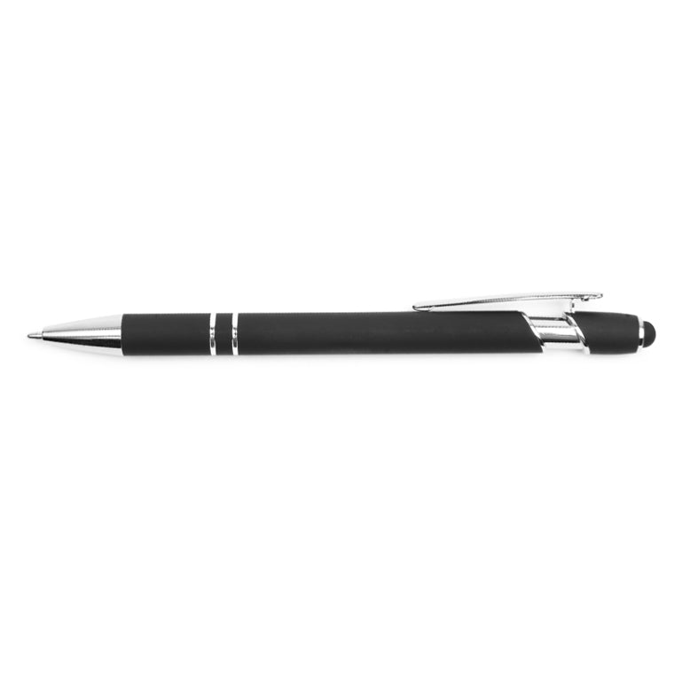 Black Metal Soft Touch Pens