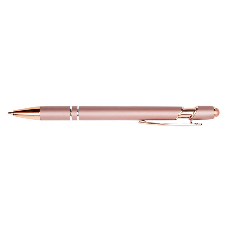 Rose Gold Metal Soft Touch Pens
